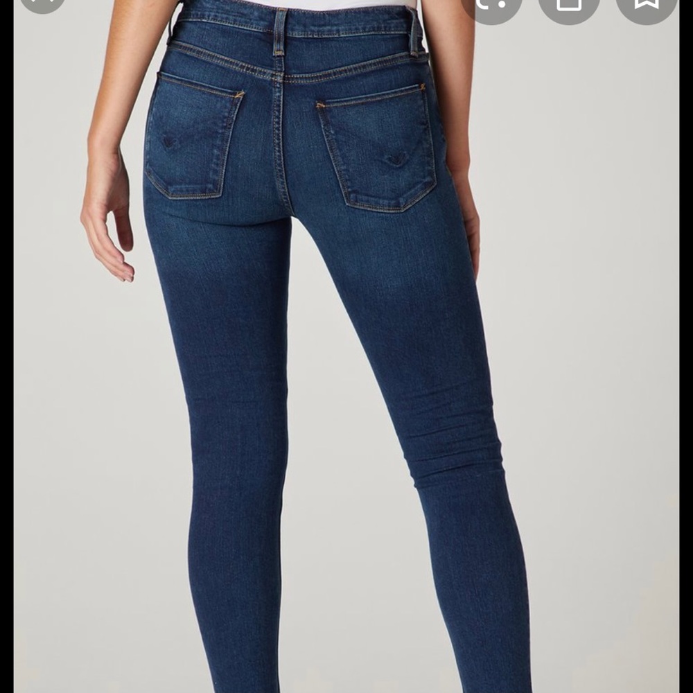 Skinny mid rise Hudson jeans